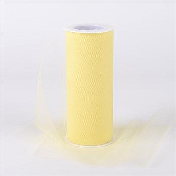 Baby Maize 6 Inch Tulle Roll 25 Yards
